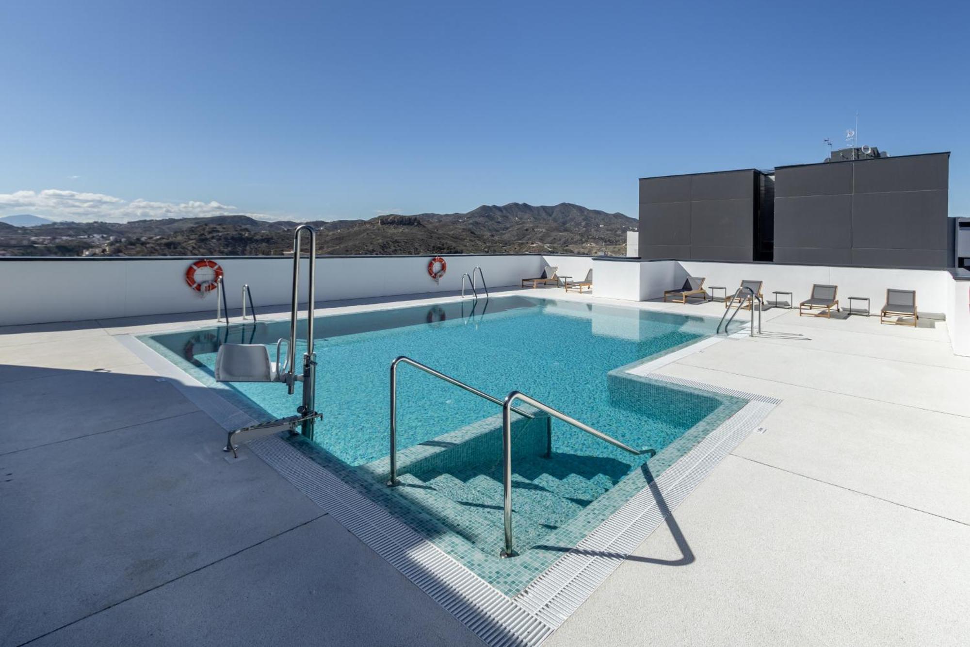 Ferienwohnung Malaga Skyline 1 Pool & Parking Free Exterior foto