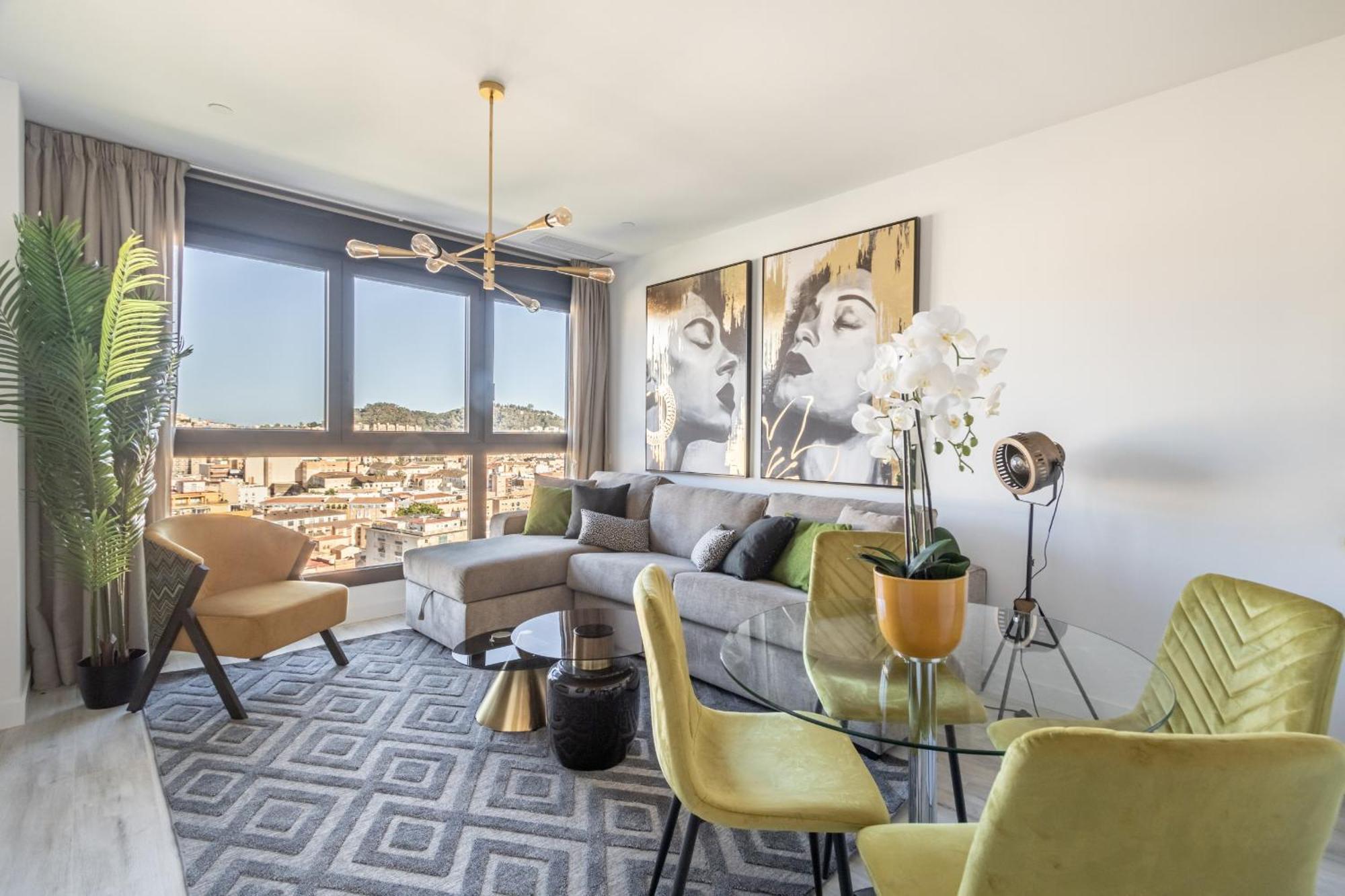 Ferienwohnung Malaga Skyline 1 Pool & Parking Free Exterior foto