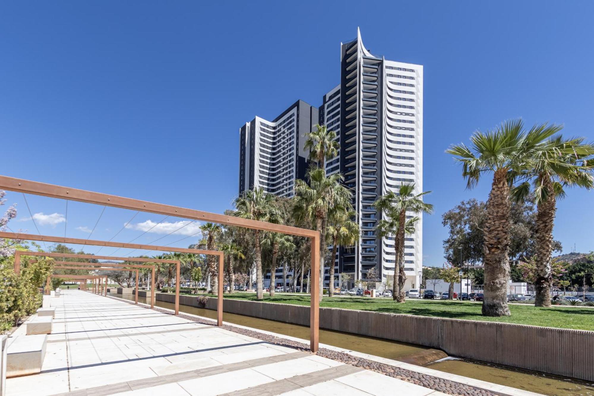 Ferienwohnung Malaga Skyline 1 Pool & Parking Free Exterior foto